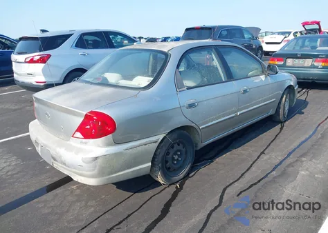 2003 Kia Spectra Ls from USA, damaged, VIN KNAFB121735218442